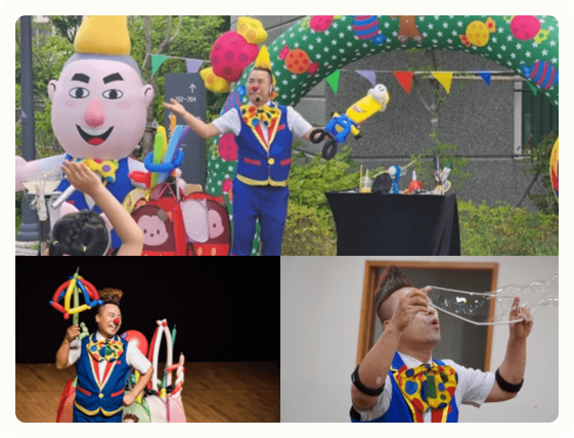 매직버블벌룬쇼 코믹익살 매직 벌룬쇼